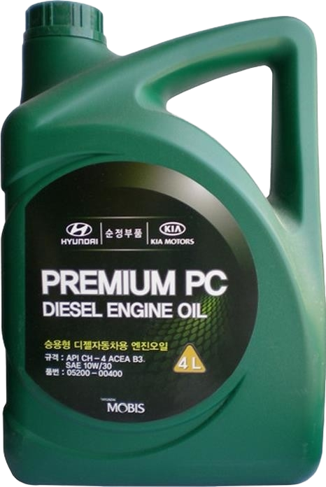 Моторное масло Hyundai/Kia Premium PC Diesel 10W-30, 4л